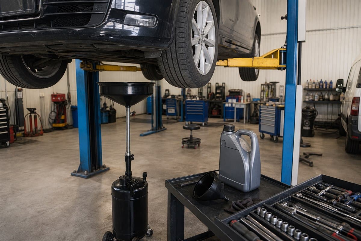Vidange & révision chez Centre Auto Pôle 45
